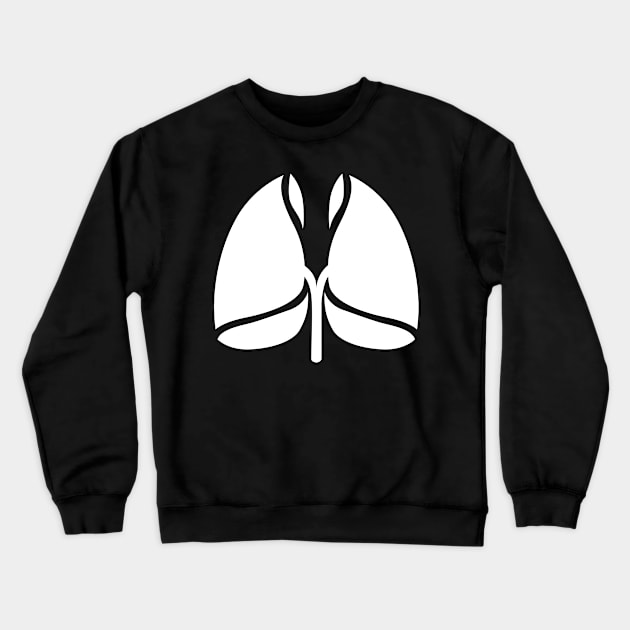 lung Crewneck Sweatshirt by FromBerlinGift